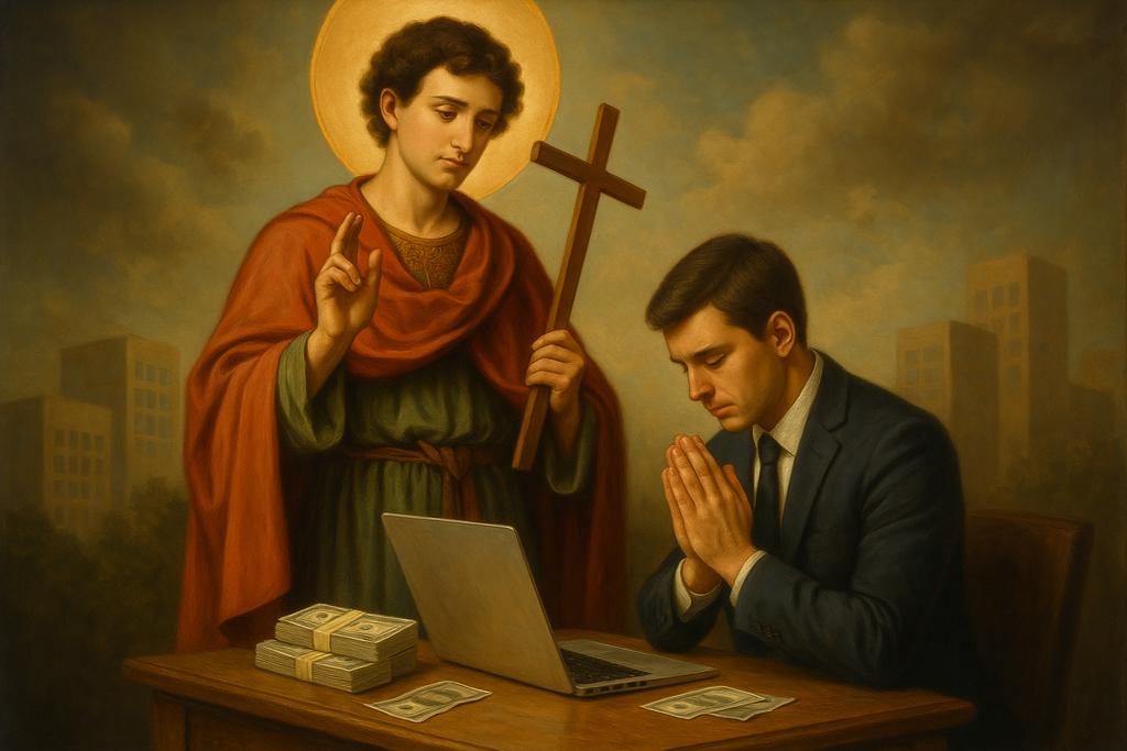 Preghiera a San Pancrazio per i Giovani Imprenditori